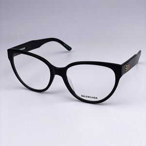 SALE! NEW Balenciaga Everyday BB0064O 001 Black Cat Eye Women Eyeglasses